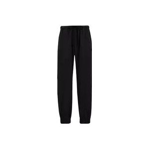 Moncler Heren Katoenen Jersey Sportbroek met Alicia Keys Collectie , Black , Heren , Maat: S