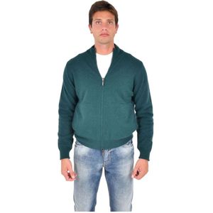 Drumohr, Heren, Truien, Groen, Maat: M Kasjmier,