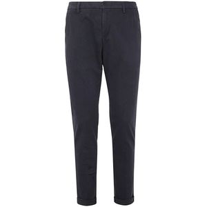 Dondup, Heren, Broeken, Blauw, Maat: W34 Katoen,