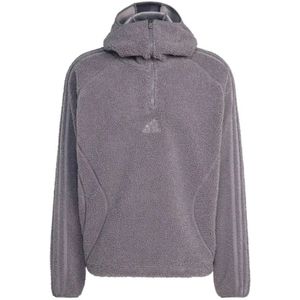 Adidas, Heren, Sweatshirts & Hoodies, Grijs, Maat: 2XL Fleece,