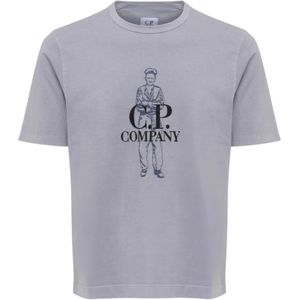 C.p. Company, Heren, Tops, Paars, Maat: L Katoen,