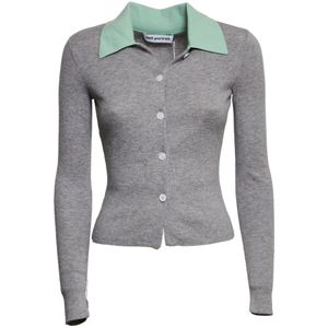 Self Portrait, Dames, Truien, Grijs, Maat: XS Wol,