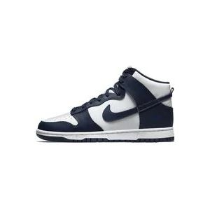 Nike Midnight Navy Dunk High Sneakers , Blue , Heren , Maat: 44 1/2 EU