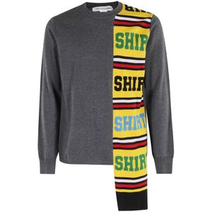 Comme des Garçons, Heren, Truien, Grijs, Maat: L