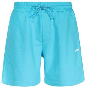 Msgm, Heren, Badkleding, Blauw, Maat: XS Katoen,