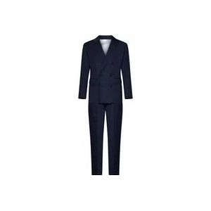 Dsquared2 Double Breasted Suits , Blue , Heren , Maat: L