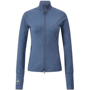 Adidas by Stella McCartney, Dames, Sweatshirts & Hoodies, Blauw, Maat: XS