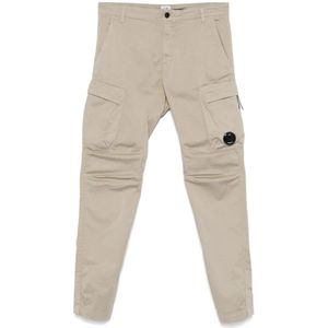 C.p. Company, Heren, Broeken, Grijs, Maat: XS Katoen,