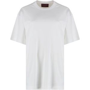 Gucci, Dames, Tops, Wit, Maat: XS Katoen,