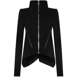 Rick Owens, Dames, Jassen, Zwart, Maat: XS Wol,