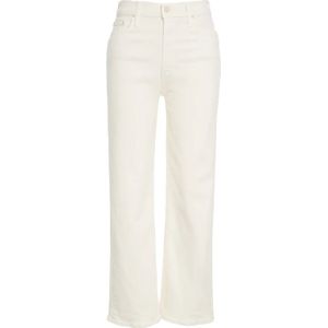 Mother, Dames, Jeans, Wit, Maat: W27 Denim,