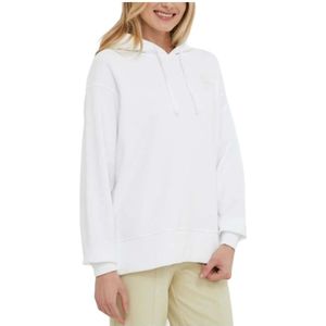 Calvin Klein, Dames, Sweatshirts & Hoodies, Wit, Maat: S Katoen,