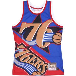Mitchell & Ness, Heren, Sport, Veelkleurig, Maat: M Poliester,