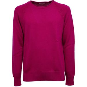 Paolo Pecora, Heren, Truien, Roze, Maat: XL Wol,