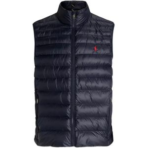 Ralph Lauren, Heren, Jassen, Blauw, Maat: M Leer,
