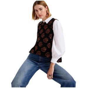 La DoubleJ, Dames, Tops, Zwart, Maat: M Denim,