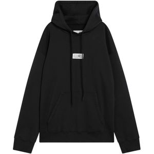 MM6 Maison Margiela, Heren, Sweatshirts & Hoodies, Zwart, Maat: M
