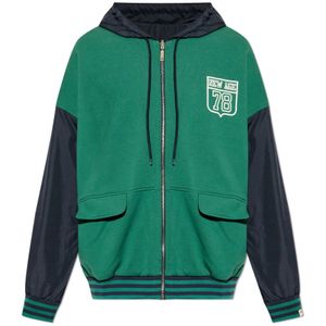 Golden Goose - Omkeerbaar Sweatshirt - Groen - Heren - Katoen