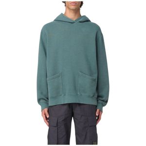 Champion, Heren, Sweatshirts & Hoodies, Groen, Maat: XS