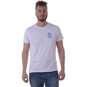 Versace Jeans Couture, Heren, Tops, Wit, Maat: S Jersey,
