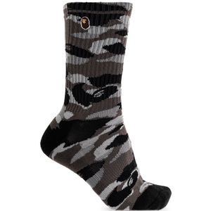 A Bathing Ape, Heren, Ondergoed, Grijs, Maat: M Katoen,