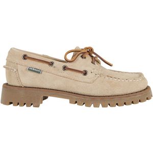 Sebago, Dames, Schoenen, Beige, Maat: 37 1/2 EU Suède,