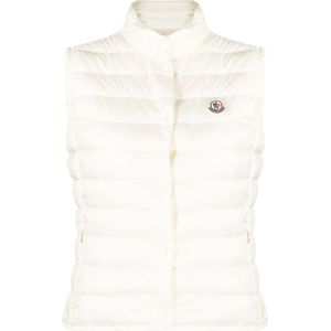 Moncler Vests , White , Dames , Maat: L