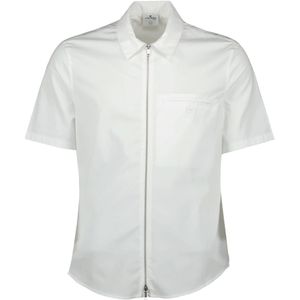 Courrèges, Heren, Overhemden, Wit, Maat: M Katoen,
