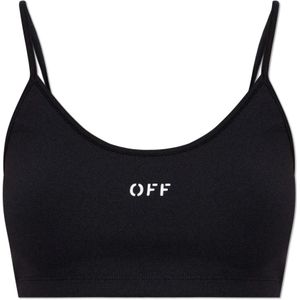 Off White, Dames, Sport, Zwart, Maat: S