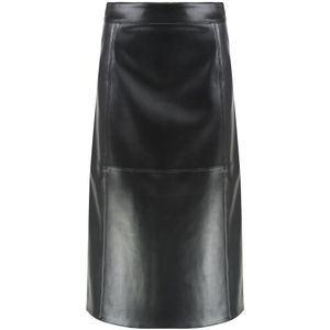 Max Mara, Dames, Rokken, Zwart, Maat: M Poliester,