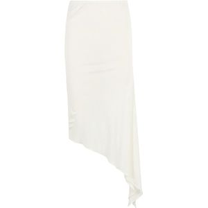 Francesco Murano, Dames, Rokken, Wit, Maat: XS Viscose,