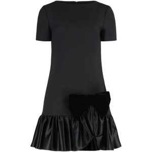 Valentino Garavani, Dames, Jurken, Zwart, Maat: XS Zijde,