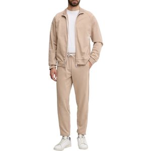 Emporio Armani Ea7, Heren, Sport, Beige, Maat: 2XL Katoen,