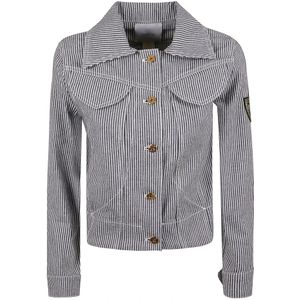 Patou, Dames, Jassen, Veelkleurig, Maat: XS Denim,