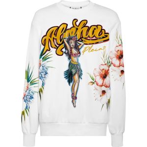 Philipp Plein, Heren, Sweatshirts & Hoodies, Veelkleurig, Maat: XS Katoen,