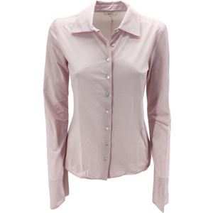 Xacus, Dames, Blouses & Shirts, Roze, Maat: XL Leer,