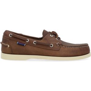 Sebago, Heren, Schoenen, Bruin, Maat: 42 EU Leer,