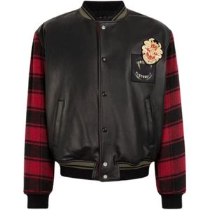 Roberto Cavalli, Heren, Jassen, Veelkleurig, Maat: 2XL