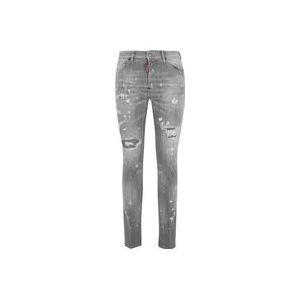 Dsquared2 Skinny Jeans , Gray , Heren , Maat: XS