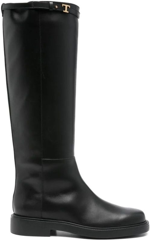 Tod's, Dames, Schoenen, Zwart, Maat: 36 EU Leer,