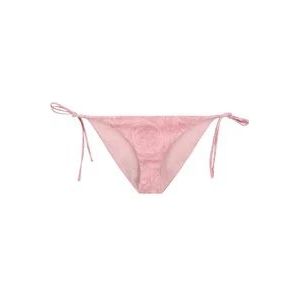 Versace Barok Print Bikini Slip , Pink , Dames , Maat: L