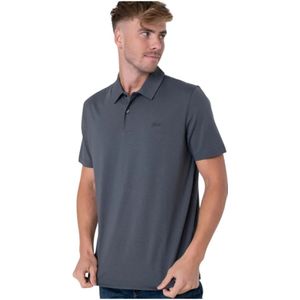 Guess, Heren, Tops, Grijs, Maat: S Katoen,