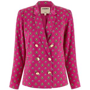 L'Agence, Dames, Jassen, Roze, Maat: 2XS Zijde,
