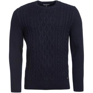 Barbour, Heren, Truien, Blauw, Maat: 2XL Wol,