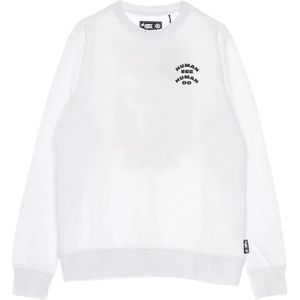 Element, Heren, Sweatshirts & Hoodies, Wit, Maat: S Katoen,