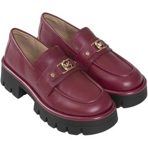 Michael Kors, Dames, Schoenen, Rood, Maat: 36 EU Leer,