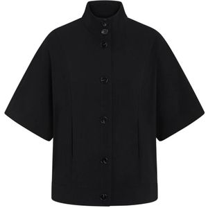 Bruuns Bazaar, Dames, Mantels, Zwart, Maat: XS