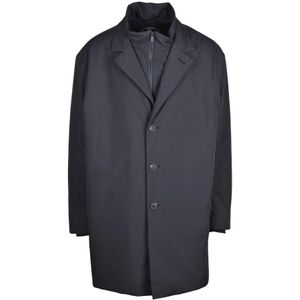 Save The Duck, Heren, Mantels, Zwart, Maat: 4XL Poliester,