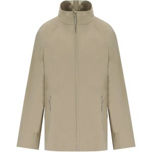 Max Mara, Dames, Jassen, Beige, Maat: S Polyamide,