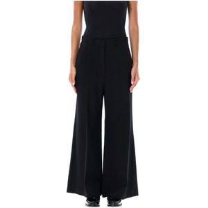 LOW Classic, Dames, Broeken, Zwart, Maat: M Wol,